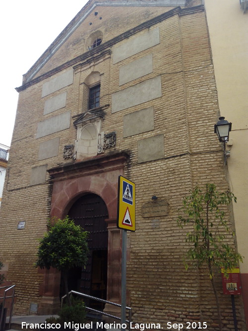 Convento de las Capuchinas - Convento de las Capuchinas. Fachada