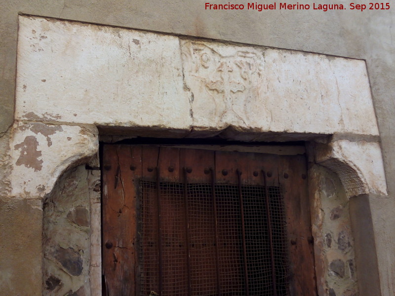 Casa de la Calle Subrie n 2 - Casa de la Calle Subrie n 2. Dintel