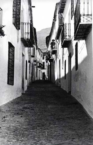 Calle Subrie - Calle Subrie. Foto antigua. Foto de Jacinto Mercado