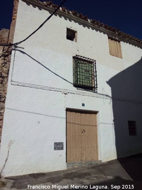 Casa de la Calle Artesanos n 1 - Casa de la Calle Artesanos n 1. Fachada