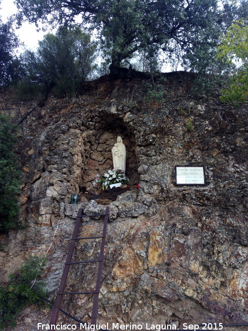 Hornacina de la Virgen del Guadalmena - Hornacina de la Virgen del Guadalmena. 