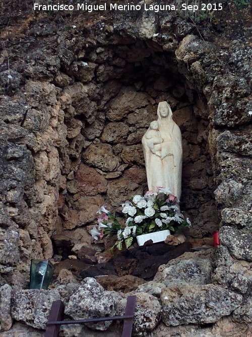 Hornacina de la Virgen del Guadalmena - Hornacina de la Virgen del Guadalmena. 