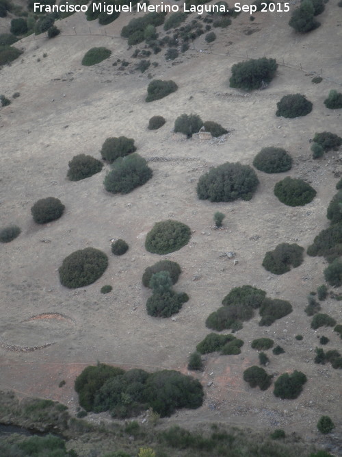 Eras del Robledal - Eras del Robledal. Era y restos del cortijo