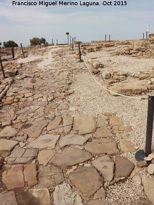 Torreparedones. Decumano mximo - Torreparedones. Decumano mximo. 