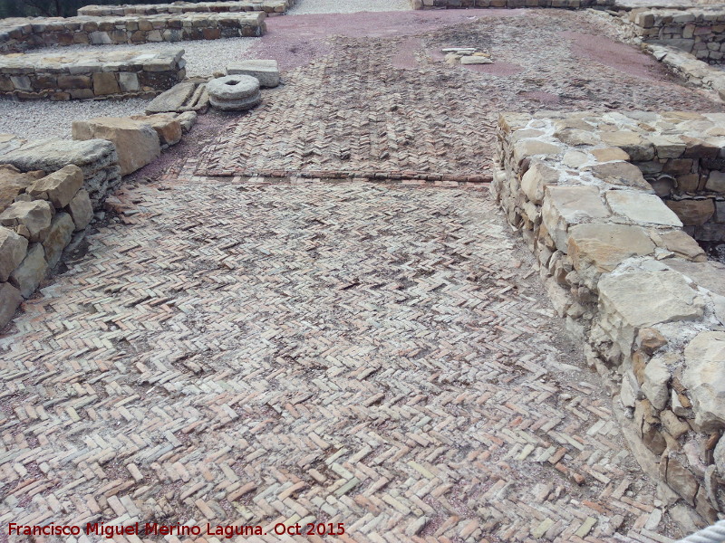 Torreparedones. Macellum - Torreparedones. Macellum. Patio