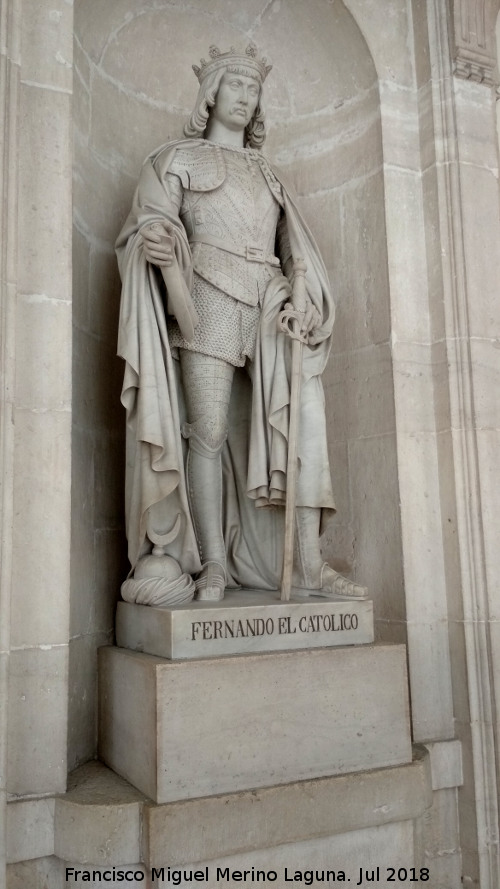 Fernando el Católico - Fernando el Católico. Palacio Real de Madrid