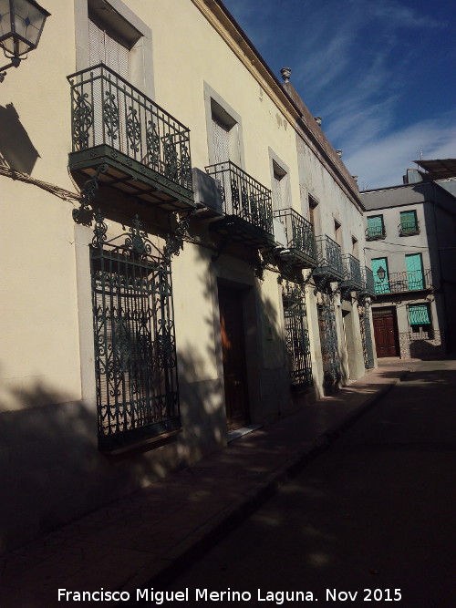 Palacio de los Benavides - Palacio de los Benavides. Casas que ocupan hoy su solar