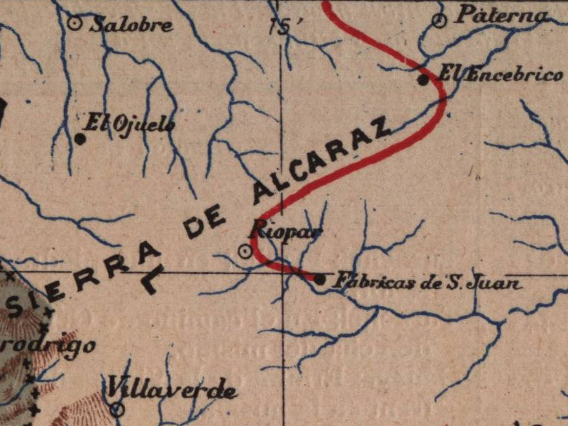 Ripar - Ripar. Mapa 1901
