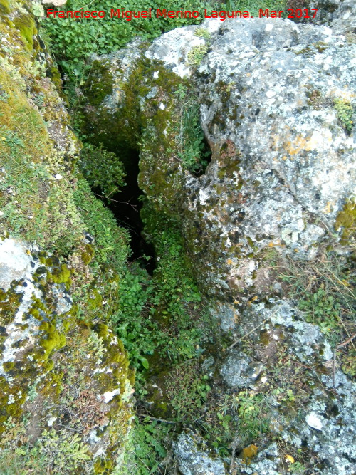 Castillo de Ripar - Castillo de Ripar. Cavidad