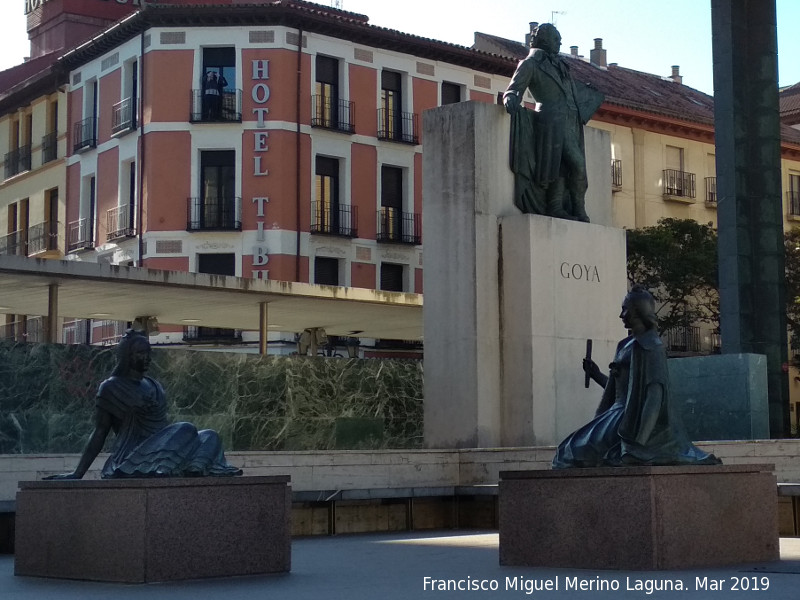 Goya - Goya. Cenotafio en Zaragoza