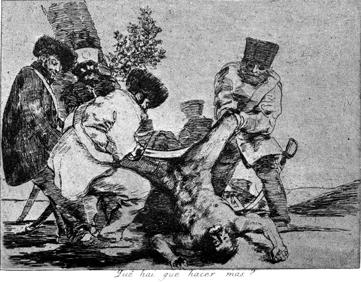 Goya - Goya. Los desastres de la guerra n 33
