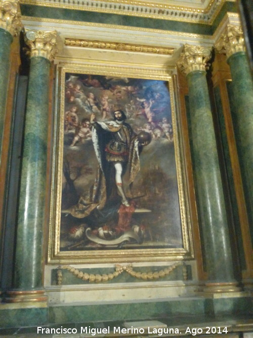 Fernando III el Santo - Fernando III el Santo. Capilla de San Fernando - Catedral de Jan