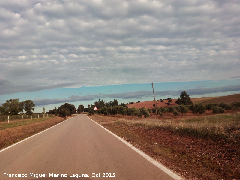 Carretera a Villamanrique - Carretera a Villamanrique. 