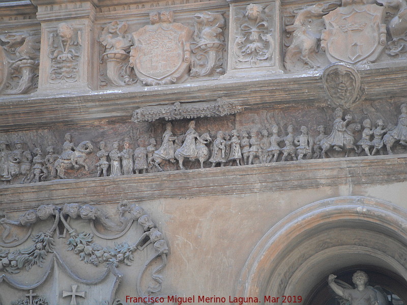 Carlos I de Espaa y V de Alemania - Carlos I de Espaa y V de Alemania. Procesin de coronacin del emperador Carlos V en Bolonia. Ayuntamiento de Tarazona