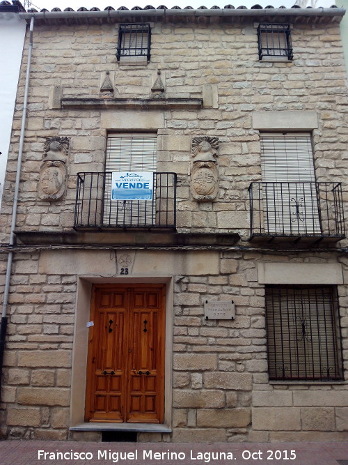 Casa de la Calle Blas Infante n 23 - Casa de la Calle Blas Infante n 23. Fachada