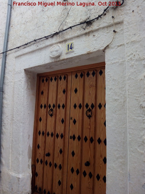 Casa de la Calle Higueras Sabater n 14 - Casa de la Calle Higueras Sabater n 14. Portada