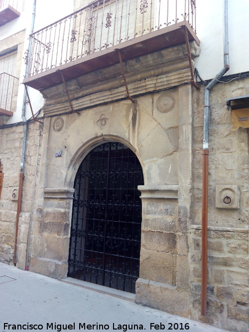 Casa de la Calle Mesones n 20 - Casa de la Calle Mesones n 20. Portada