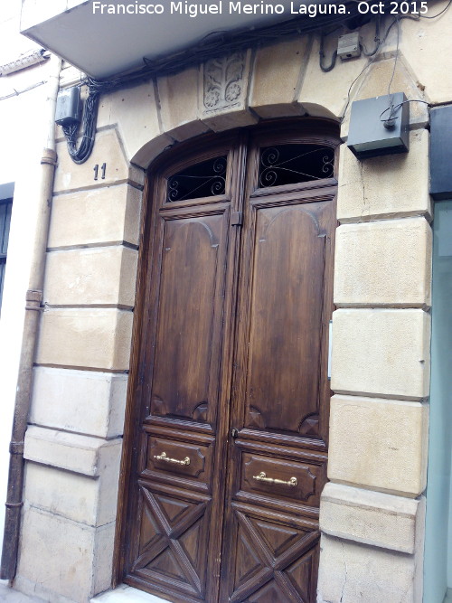 Casa de la Calle Mesones n 11 - Casa de la Calle Mesones n 11. Portada