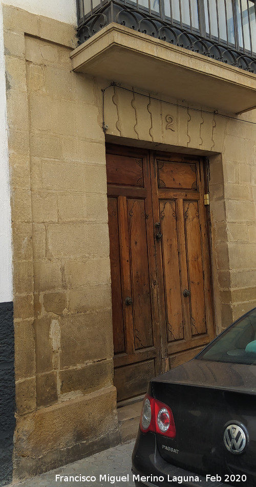 Casa de la Calle Mu�oz Garnica n� 2 - Casa de la Calle Mu�oz Garnica n� 2. Portada