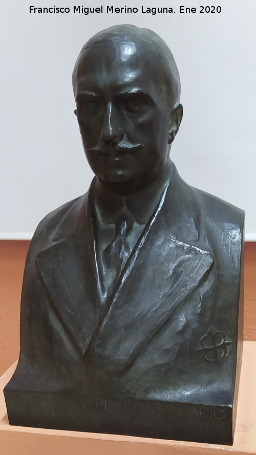 Jacinto Higueras - Jacinto Higueras. Don Jos� Prado y Palacio. Obra de Jacinto Higueras 1912. Museo Provincial de Ja�n