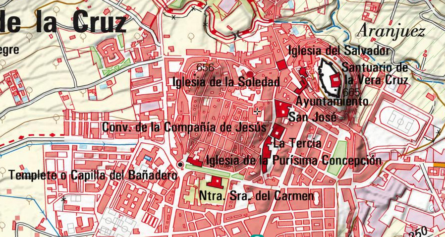 Caravaca de la Cruz - Caravaca de la Cruz. Mapa