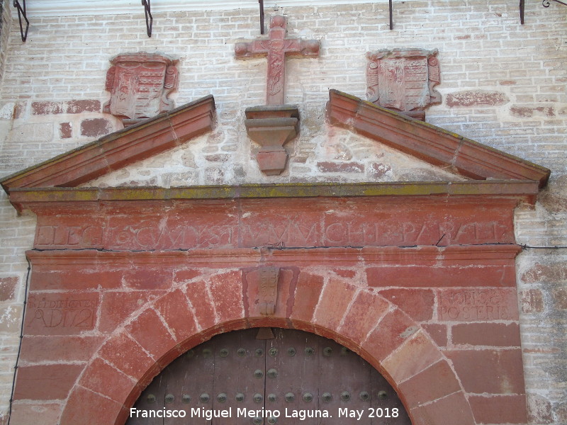 Iglesia de la Asuncin - Iglesia de la Asuncin. Inscripcin