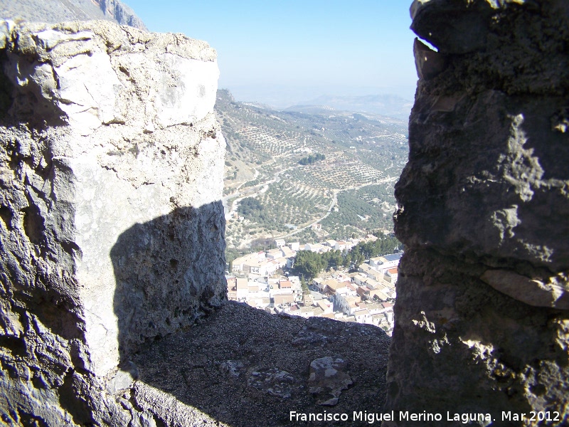 Castillo de Htar - Castillo de Htar. Almenas