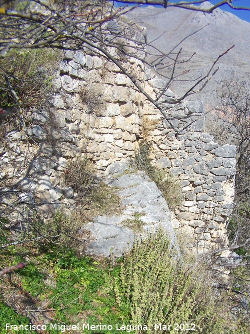 Castillo de El Rosel - Castillo de El Rosel. Muralla