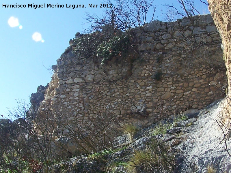 Castillo de El Rosel - Castillo de El Rosel. Muralla