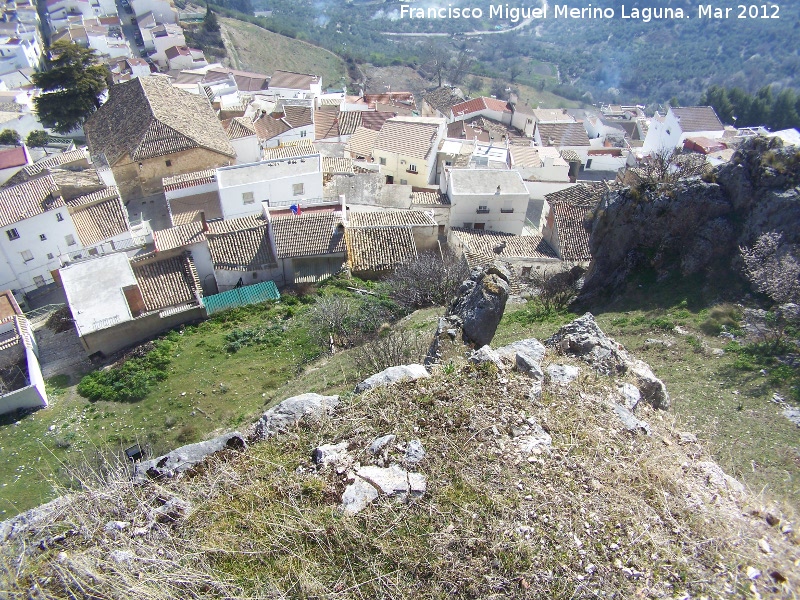 Castillo de El Rosel - Castillo de El Rosel. Esquina del bastin