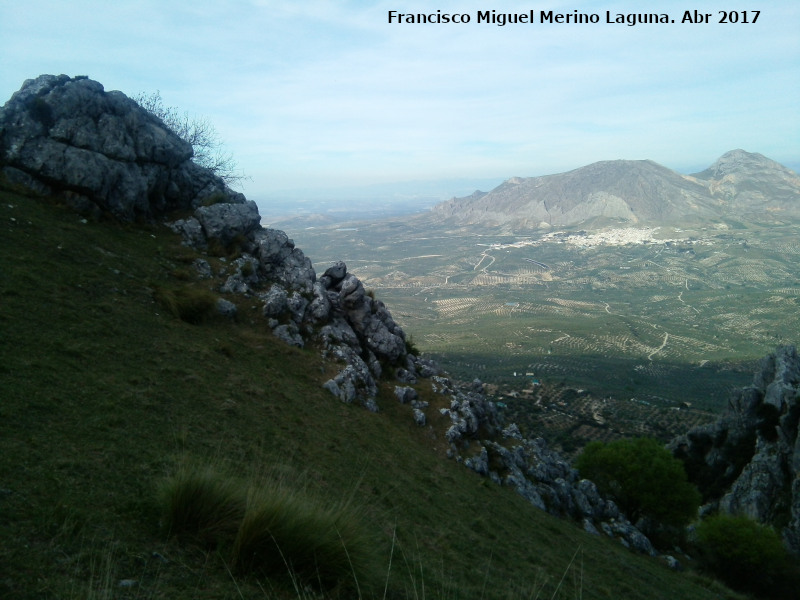 Castillo de Majada Hinojosa - Castillo de Majada Hinojosa. Vistas hacia Bedmar