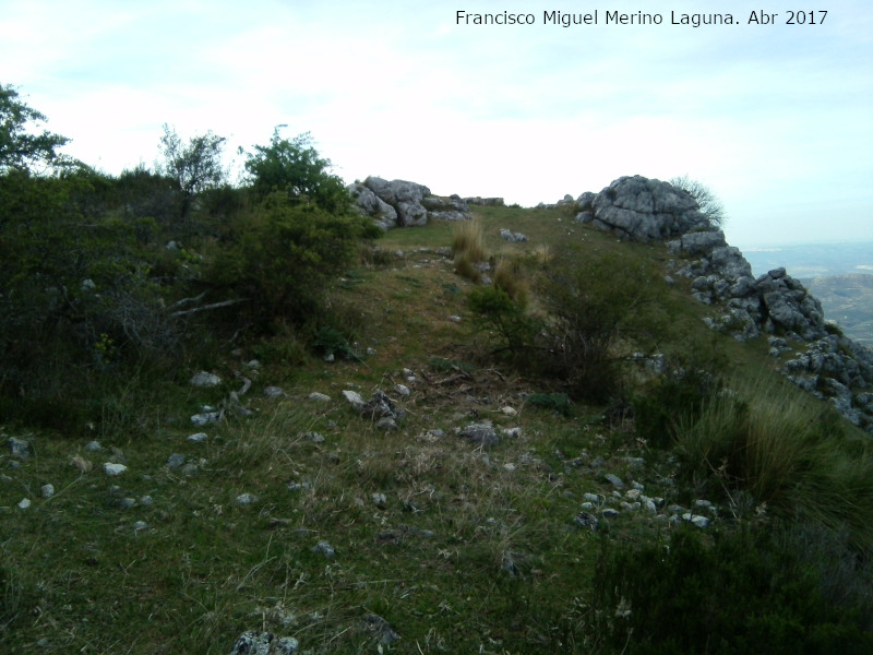 Castillo de Majada Hinojosa - Castillo de Majada Hinojosa. Zona alta