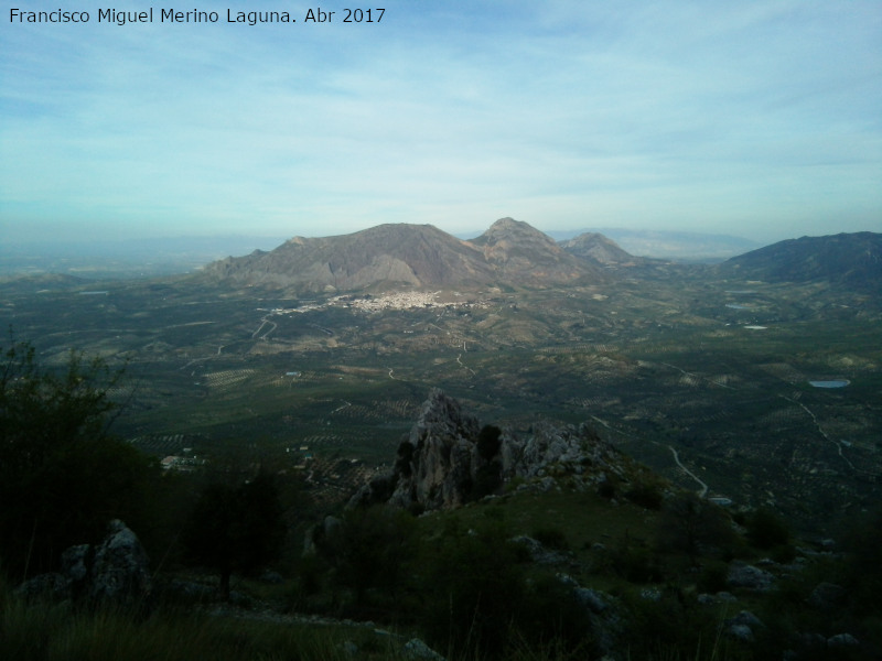 Castillo de Majada Hinojosa - Castillo de Majada Hinojosa. Vistas hacia Bedmar