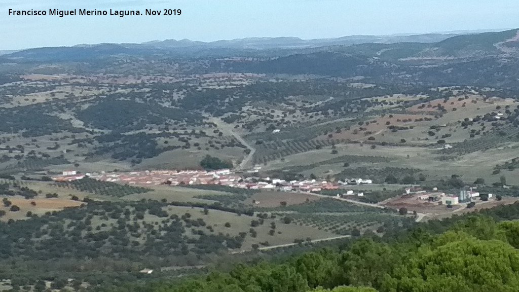 Aldeaquemada - Aldeaquemada. Desde el Corral de los Toros