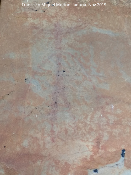 Pinturas rupestres del Arroyo de Martn Prez I - Pinturas rupestres del Arroyo de Martn Prez I. Antropomorfo