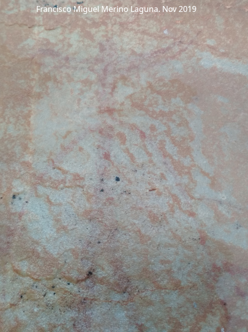 Pinturas rupestres del Arroyo de Martn Prez I - Pinturas rupestres del Arroyo de Martn Prez I. Antropomorfo