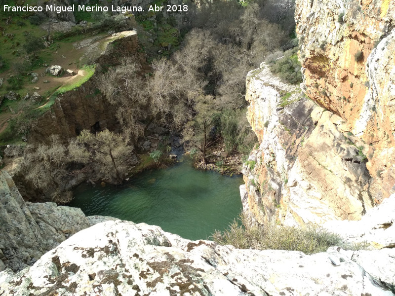 Cascada de la Cimbarra - Cascada de la Cimbarra. Altura