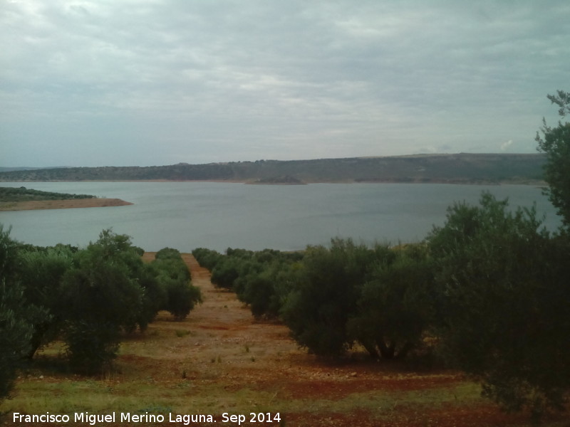 Pantano de Giribaile - Pantano de Giribaile. Desde la Cantera de La Veguilla