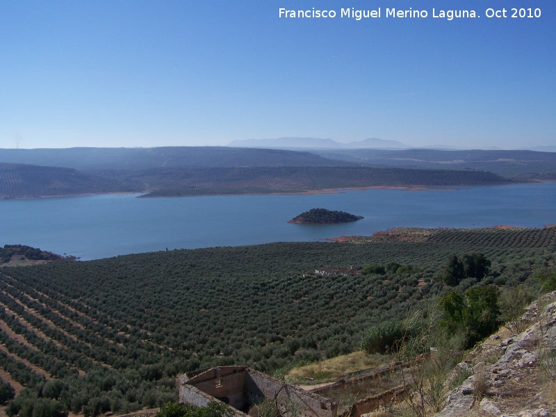 Pantano de Giribaile - Pantano de Giribaile. Desde Giribaile