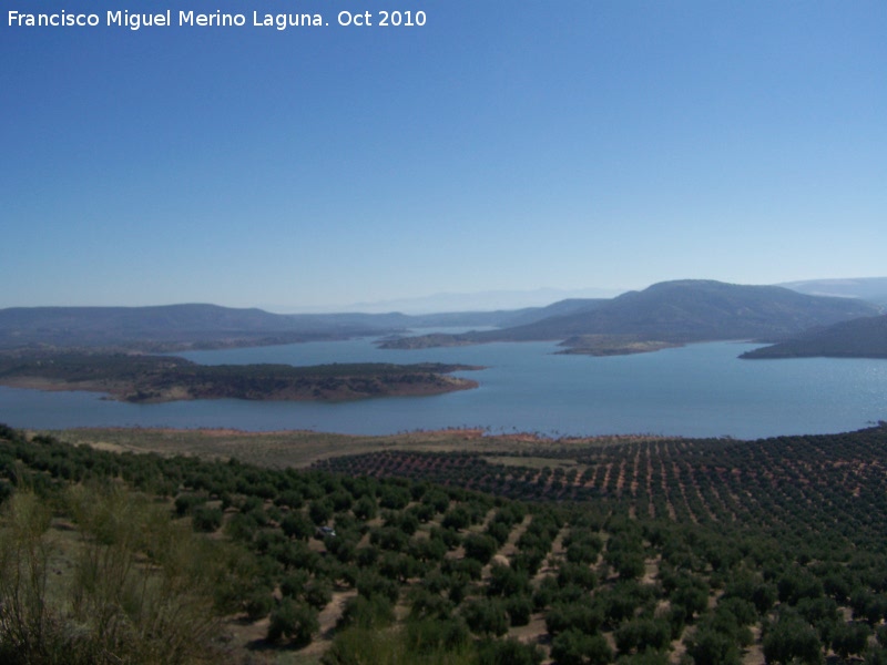 Pantano de Giribaile - Pantano de Giribaile. Desde Giribaile