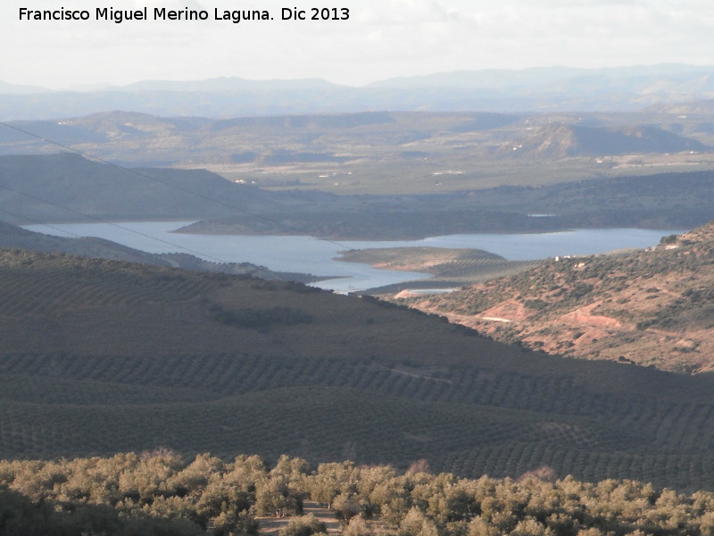 Pantano de Giribaile - Pantano de Giribaile. Visto desde Santa Eulalia