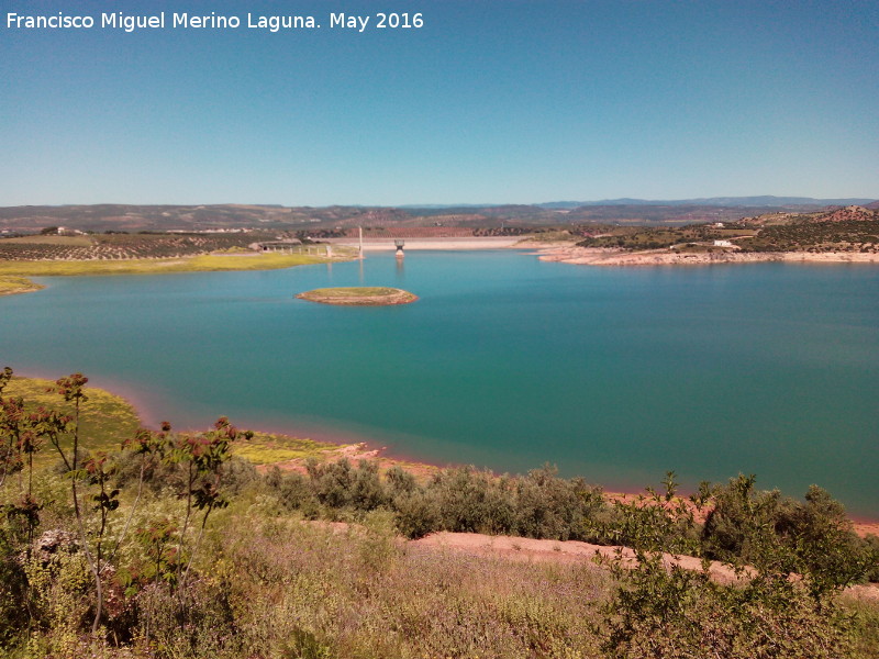 Pantano de Giribaile - Pantano de Giribaile. Desde Mirabueno