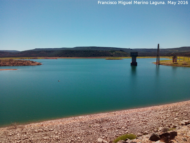 Pantano de Giribaile - Pantano de Giribaile. Desde la presa