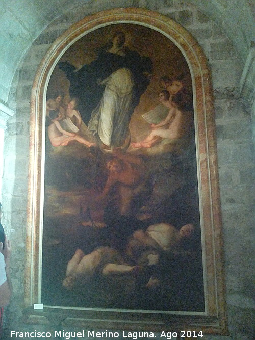Sebasti�n Mart�nez Domedel - Sebasti�n Mart�nez Domedel. Inmaculada Concepci�n de Sebasti�n Mart�nez. Museo de la Catedral de Ja�n