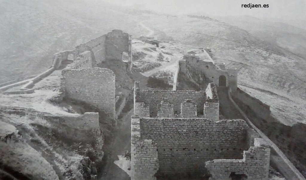 Castillo Viejo de Santa Catalina. Puerta Oeste - Castillo Viejo de Santa Catalina. Puerta Oeste. Foto de Juan de Dios Vico Castilla 1904-1988