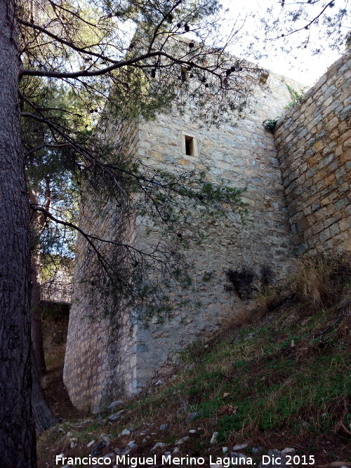Castillo de Abrehuy. Torren del Patio I - Castillo de Abrehuy. Torren del Patio I. 
