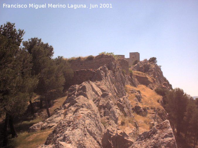 Castillo de Abrehuy. Bastin - Castillo de Abrehuy. Bastin. En primer trmino