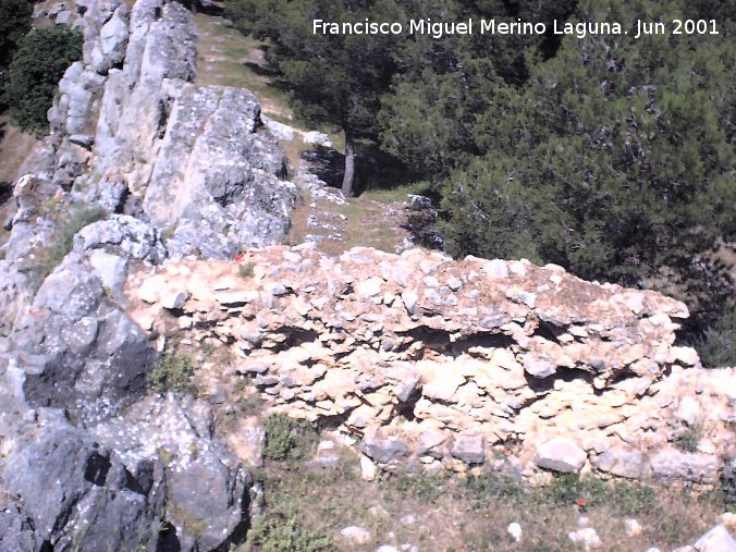 Castillo de Abrehuy. Bastin - Castillo de Abrehuy. Bastin. Esquina norte