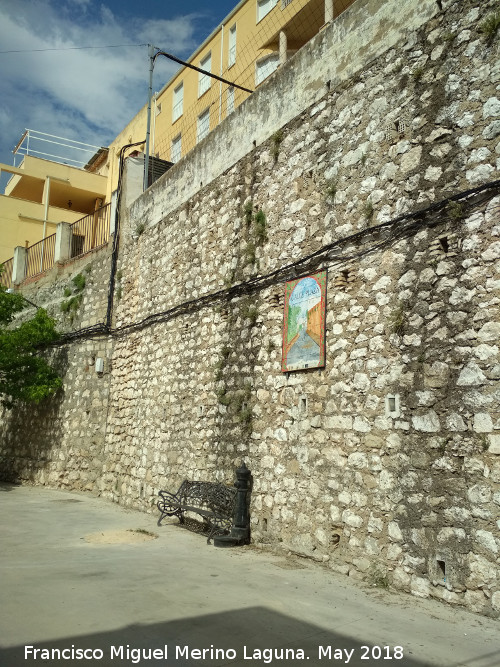 Muralla de Jimena - Muralla de Jimena. 