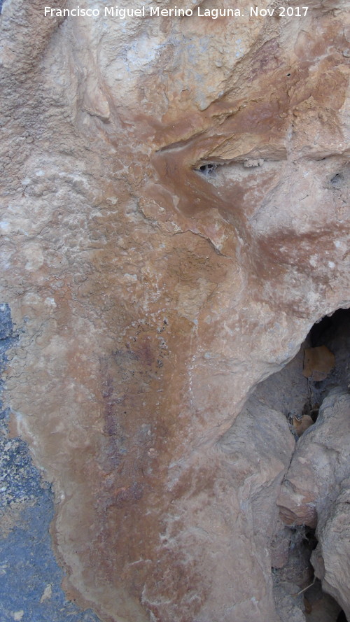 Pinturas rupestres de la Cueva de la Graja-Grupo I - Pinturas rupestres de la Cueva de la Graja-Grupo I. Panel